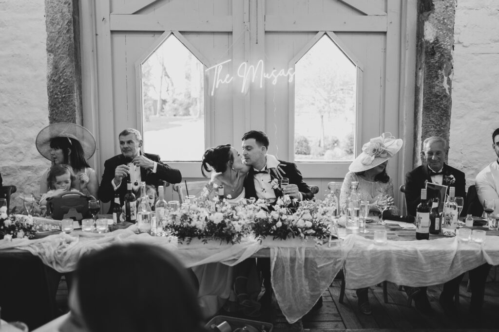 Moments after Thomas's speech.